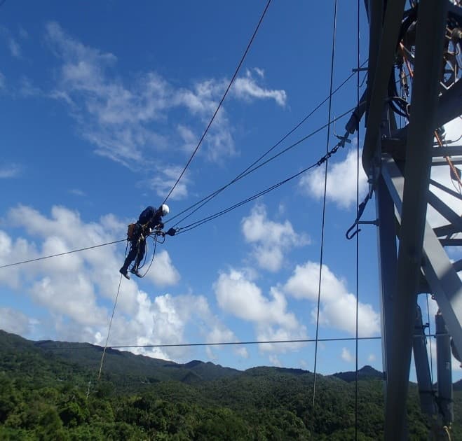 送電工事